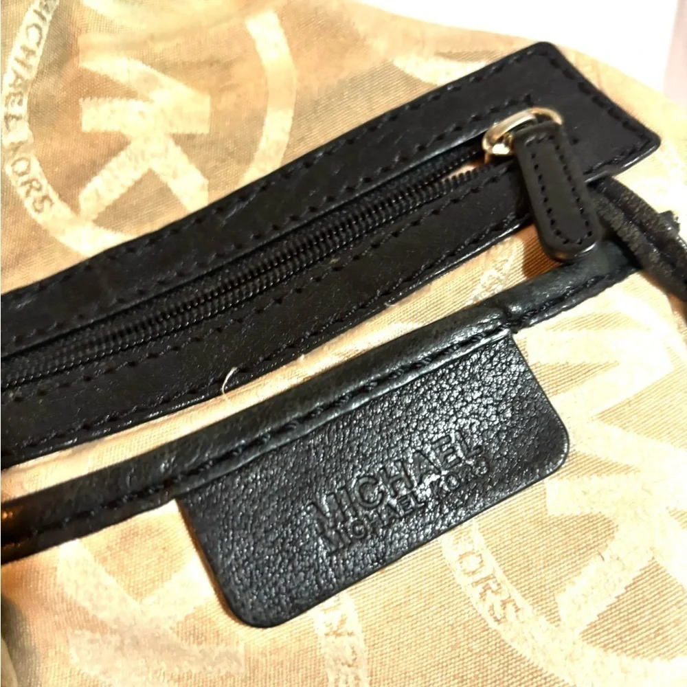 Michael kors Black Leather Handbag
